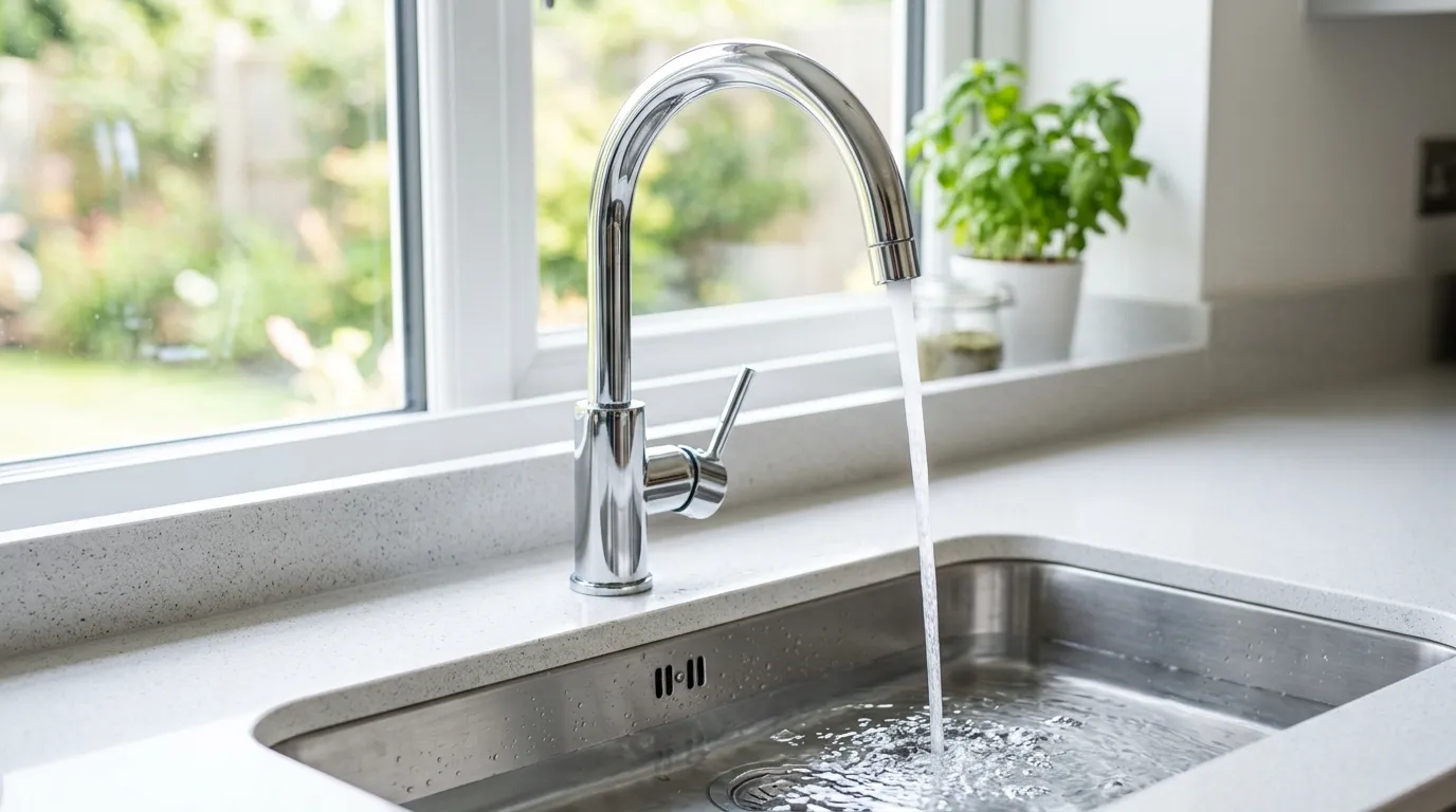 Local Plumbing Master Pros same day plumber fixing a faucet in Rockford, ID